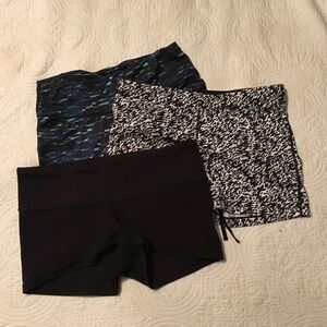 Set of 3 Athletic Shorts - Lululemon, Nike, Reebok